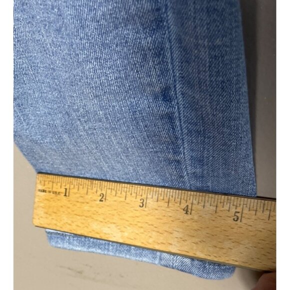 Gap 1969 Jeans Blue True Skinny Light Authentic Distressed Grunge Womens 27 - Picture 7 of 11